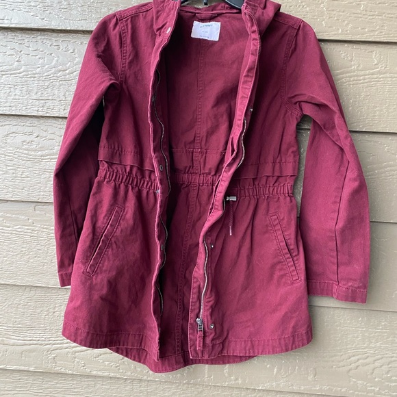 Old Navy Girls Hooded Scout Spring Jacket size XL(14) - Picture 10 of 14